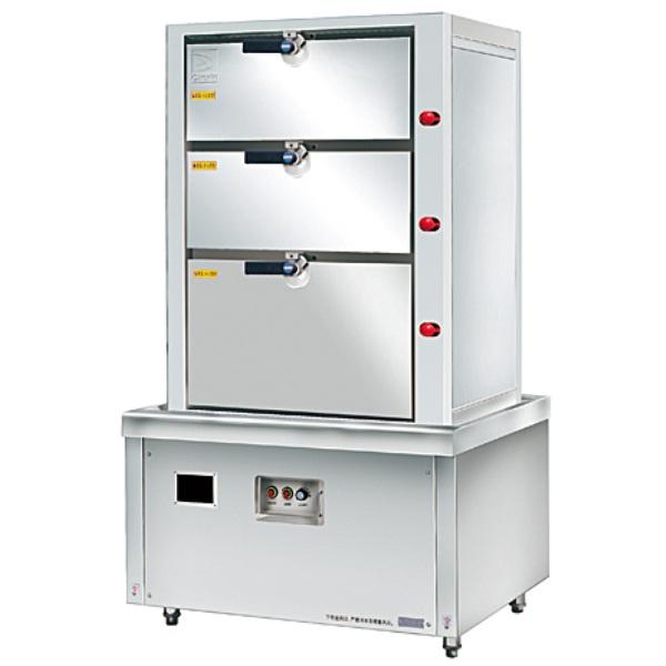 蕪湖廚房設(shè)備廠家分享:廣式三門蒸柜